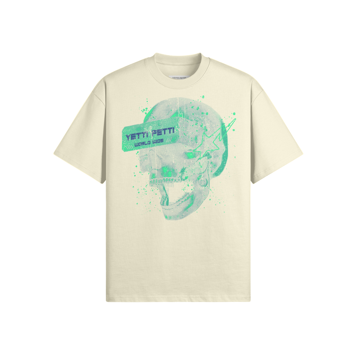 Green Skull Oversized