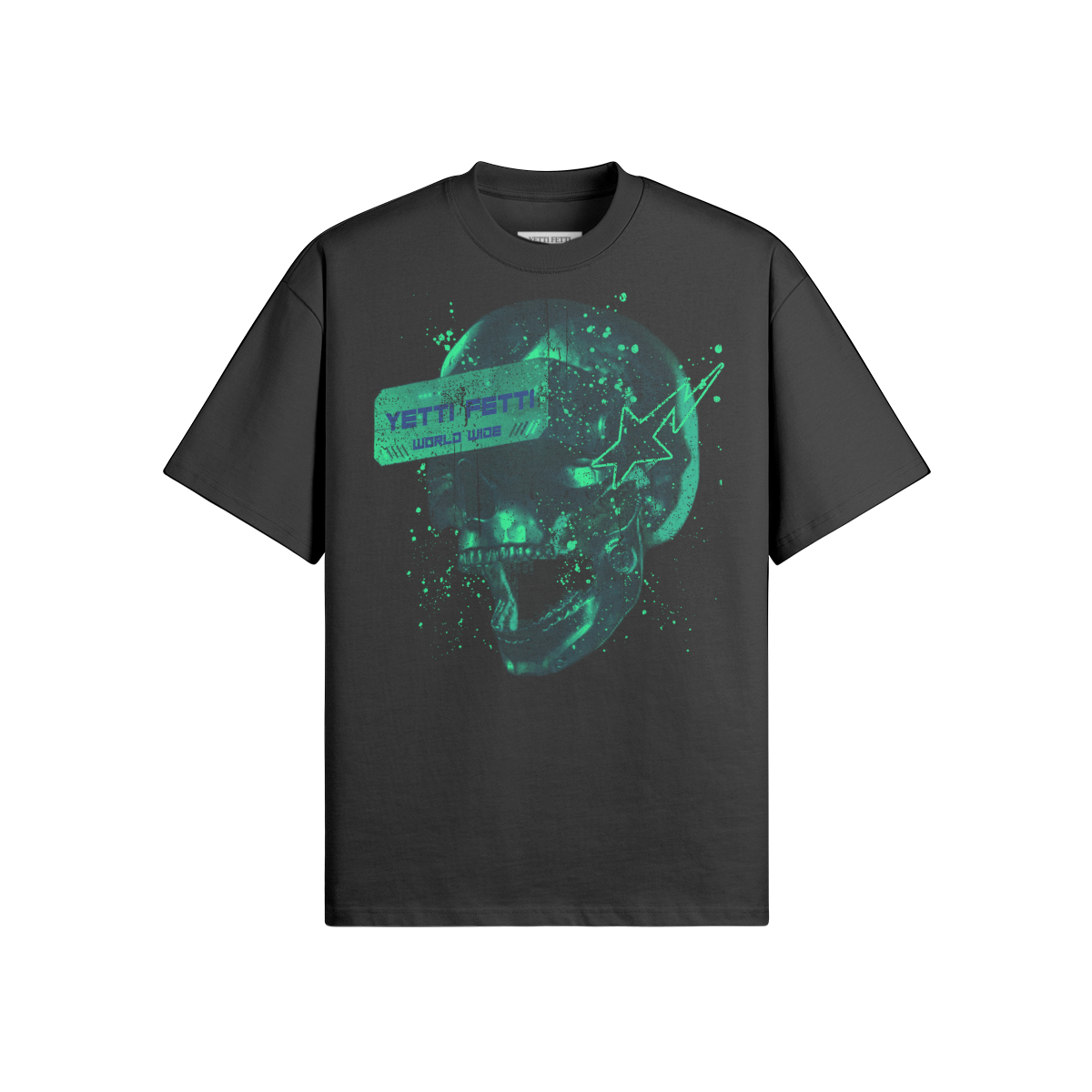 Green Skull Oversized