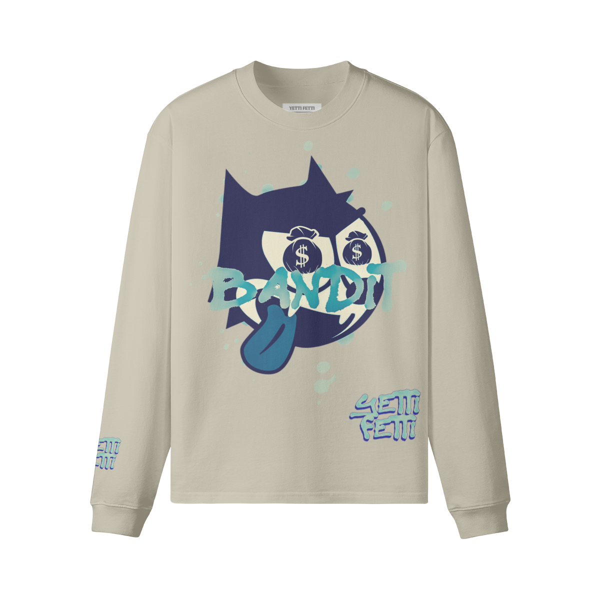 Bandit Tan and Blue (long sleeve)